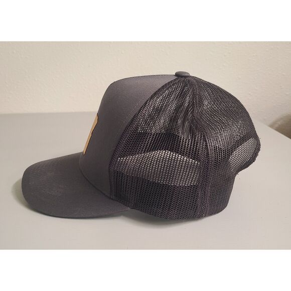 The Classics Yuupong Oregon Roots PNW Trucker Hat Cap Snapback Black Fishing - Picture 6 of 6